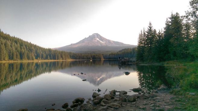 Trillium Lake. 