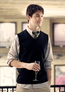 Way to rock the sweater vest, JGL!