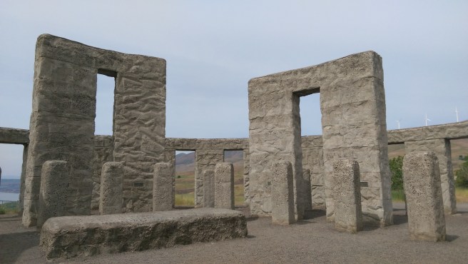 Stonehenge in the Columbia Gorge.