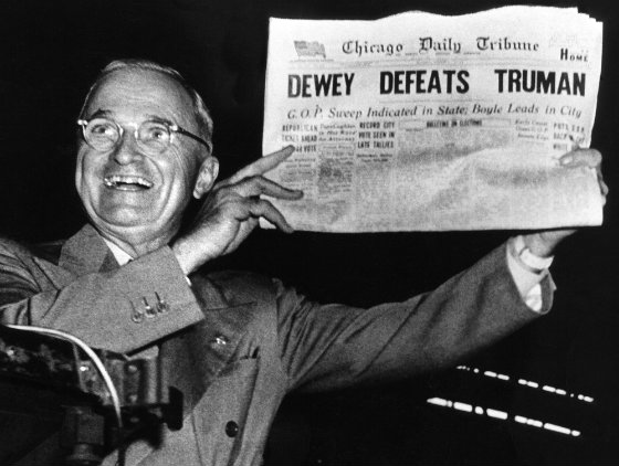 Maybe Dewey DID Defeat&nbsp;Truman