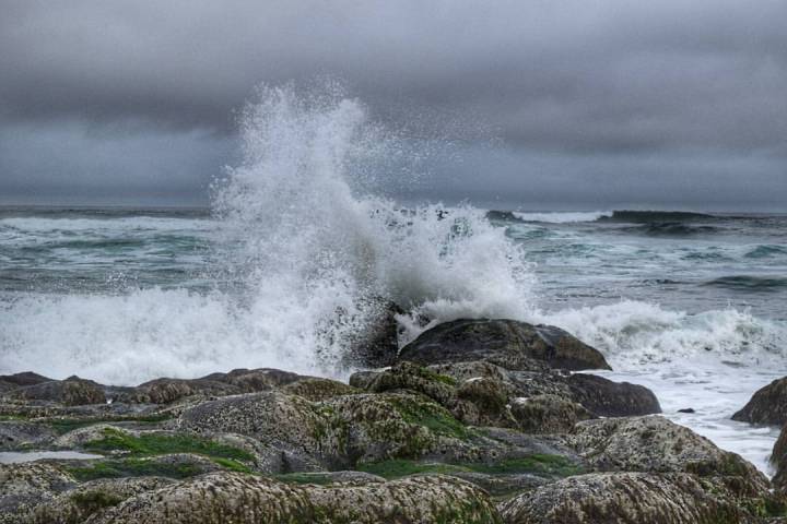 Stormy July morning.