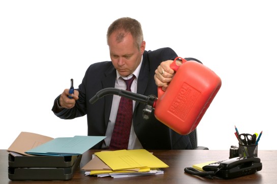 I highly recommend this (though not at your desk).