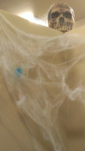 Cubicle decorations.