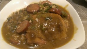 That's a nice, dark roux! 