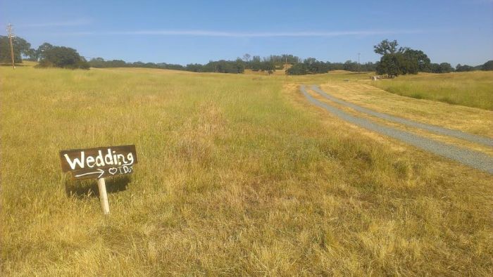 The knot was tied to the right, under that oak tree.