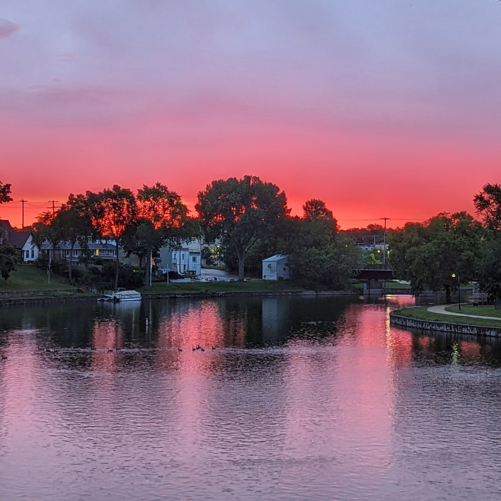 Red sky at morning, sailors take&nbsp;warning.